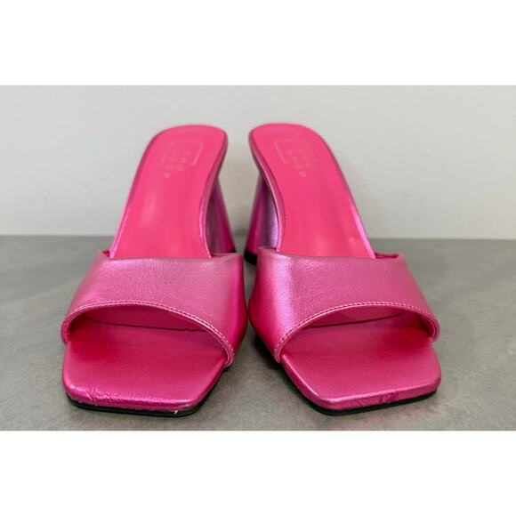 VICI Shu Shop ENYA metallic pink heel size 7 New with box $64 retail - Picture 4 of 9